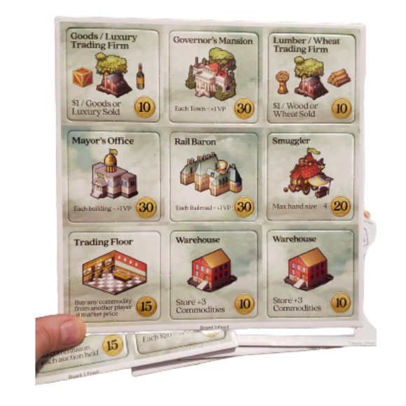 Forbidden Games 2019 Racoon Tycoon Strategy Board Game 8+ 2-5 Players - Picture 5 of 11